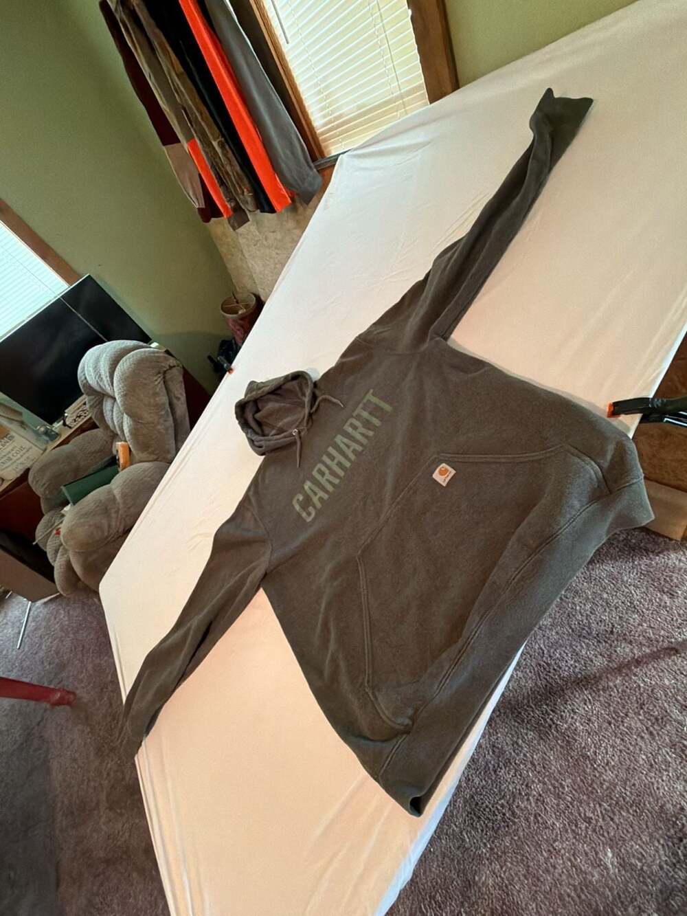 Carhartt Rain Defender Original Fit Hoodie Size L